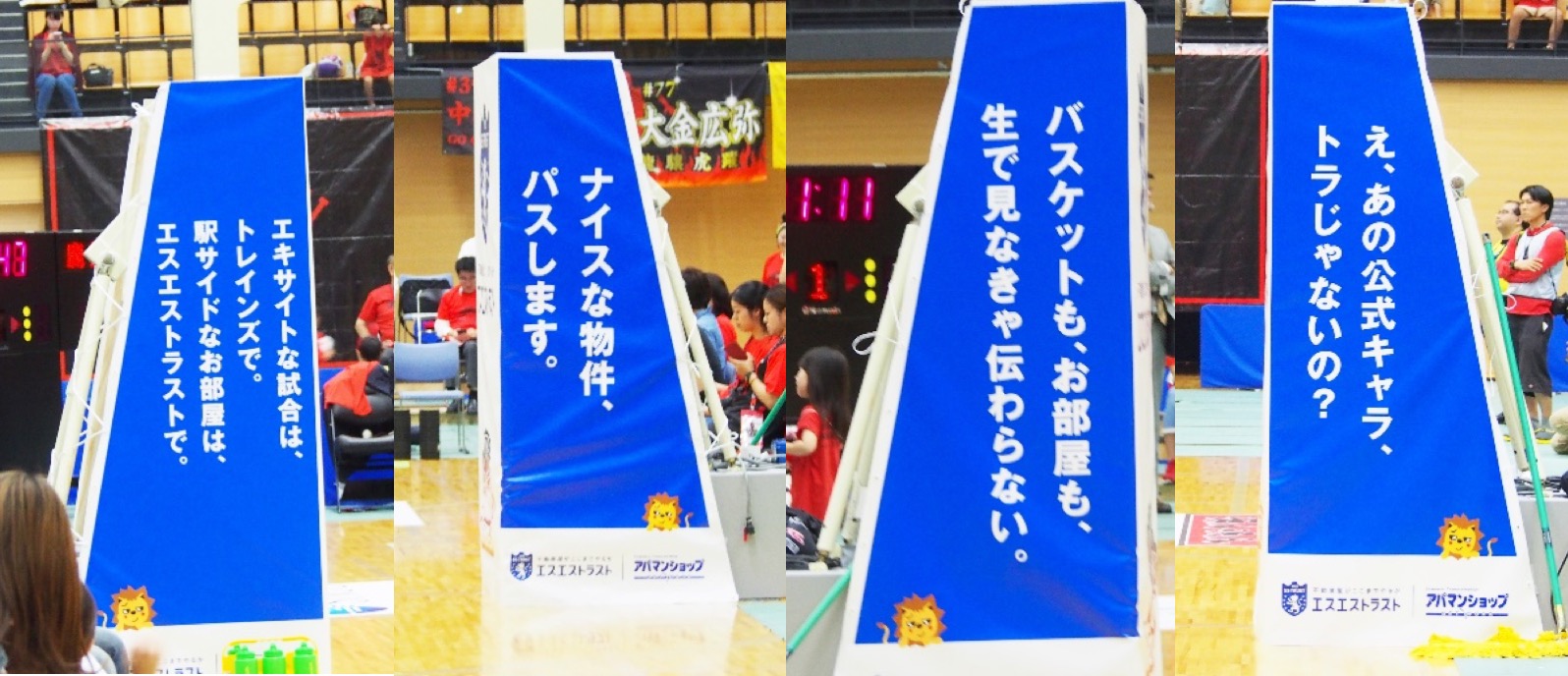 東京八王子ビートレインズバスケットゴールカバー