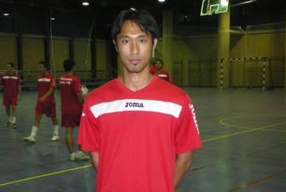 スペインリーグ　プロフットサル選手　　鈴木隆二