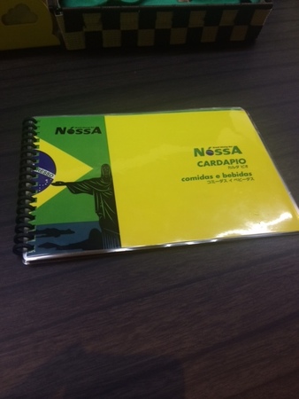 NossA 写真付きメニュー表できました！